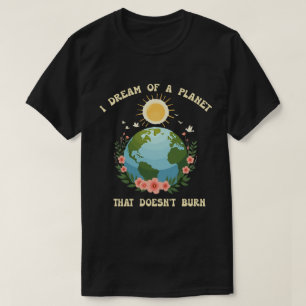 Camiseta Sobrevivente de Incêndio Florestal do Dia