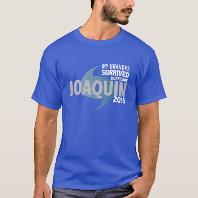 Camiseta Sobrevivente de Joaquin do furacão (Frente)