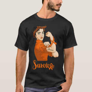 Camiseta Sobrevivente de leucemia 