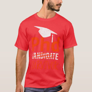 Camiseta Sobrevivente de PhD Eu tenho um PhD diploma de dou
