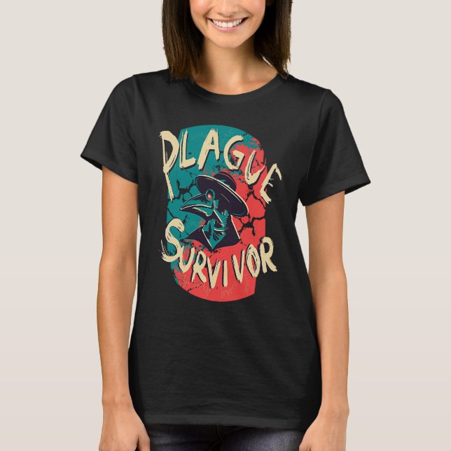 Camiseta Sobrevivente de Praga (Frente)