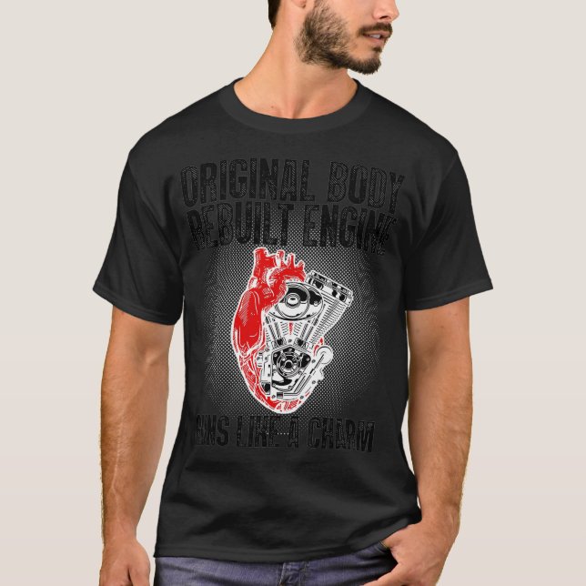 Camiseta Sobrevivente de Recuperação de Cirurgia Funcional  (Frente)