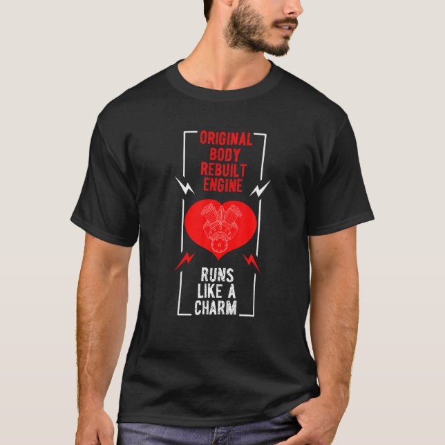 Camiseta Sobrevivente de Recuperação de Cirurgia Funcional  (Frente)