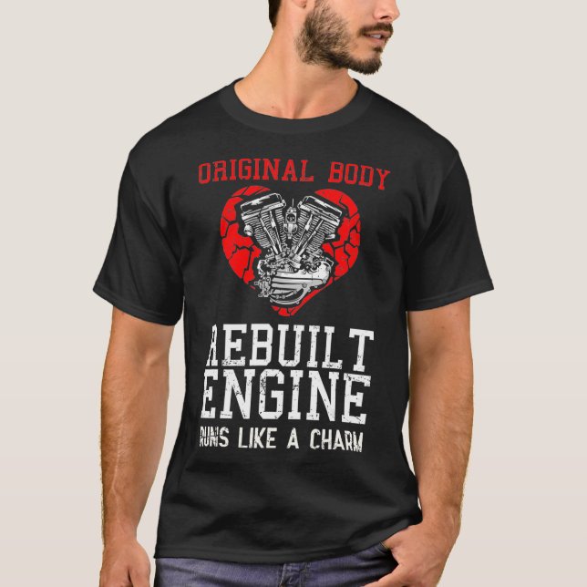 Camiseta Sobrevivente de Recuperação de Cirurgia Funcional  (Frente)