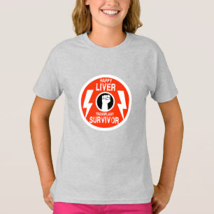 Camiseta Sobrevivente de Transplante de Fígado