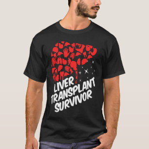 Camiseta Sobrevivente de Transplante de Fígado Ama Guerreir