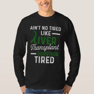 Camiseta Sobrevivente de Transplante de Fígado Guerreiro Or