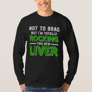 Camiseta Sobrevivente de Transplante de Fígado Receptor de