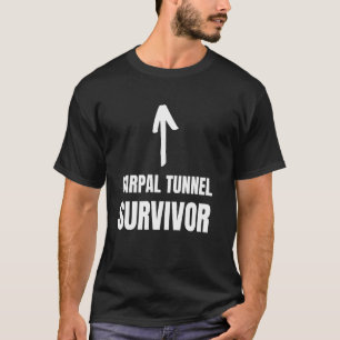 Camiseta Sobrevivente Divertido da Síndrome do Túnel do Car