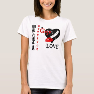 Camiseta Sobrevivente do AMOR de Goju