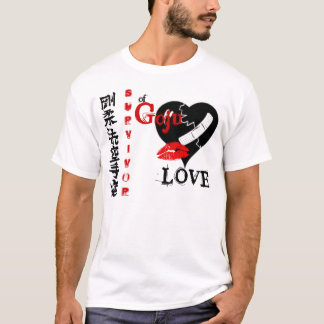 Camiseta Sobrevivente do AMOR de Goju