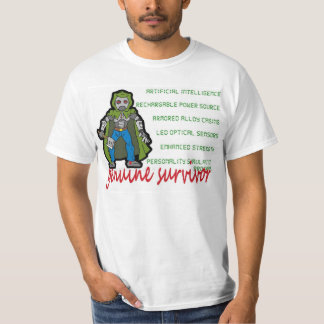 Camiseta Sobrevivente do Android