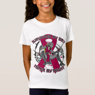 Camiseta Sobrevivente do aneurisma do cérebro em o dia