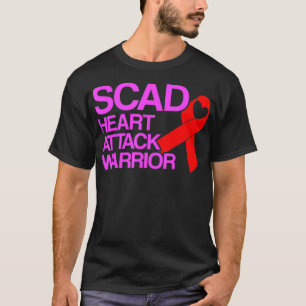 Camiseta Sobrevivente do Ataque Cardíaco SCAD Sobrevive ao