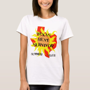 CAMISETA SOBREVIVENTE DO CALOR DE TEXAS