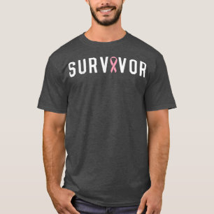 Camiseta Sobrevivente do Câncer da Mama Fizemos Uma Fita Ro