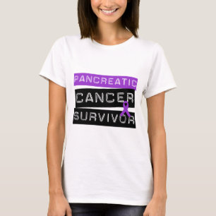 Camiseta Sobrevivente do câncer de pâncreas