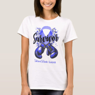 Camiseta Sobrevivente do guerreiro da esclerose tumoral