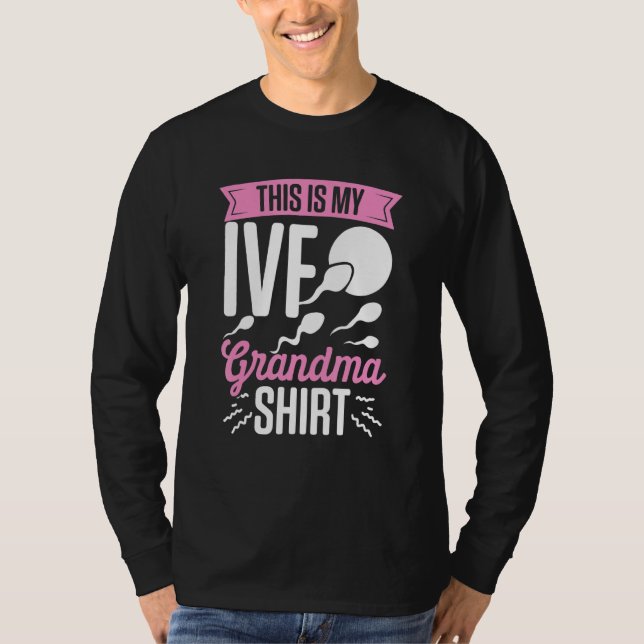 Camiseta Sobrevivente do IVF Guerreiro Vovó Diversão Diária (Frente)
