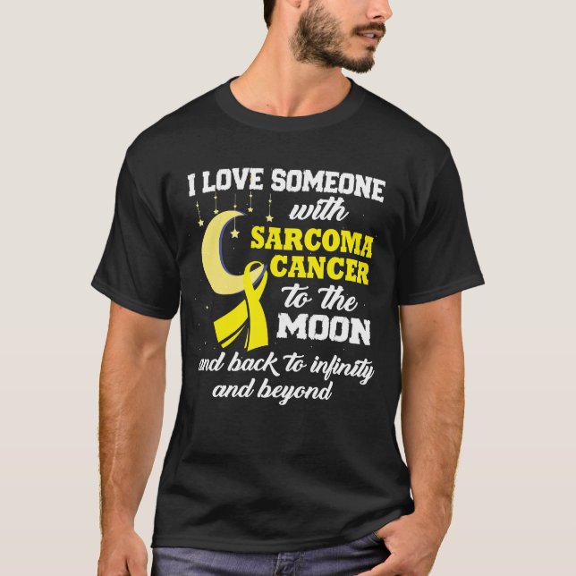 Camiseta Sobrevivente do Sarcoma - consciência do cancer do (Frente)