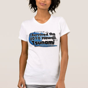 Camiseta Sobrevivente do tsunami