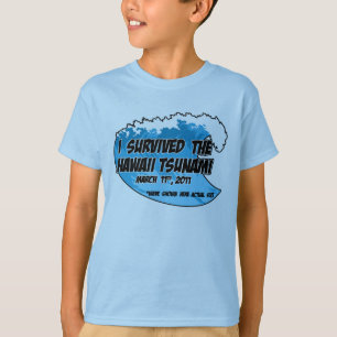 Camiseta Sobrevivente do tsunami