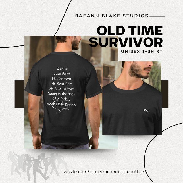 Camiseta Sobrevivente dos Velhos Tempos (Criador carregado)