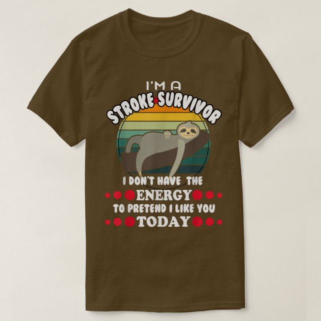 Camiseta Sobrevivente Engraçado (Frente do Design)