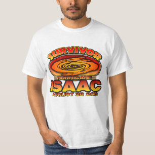 Camiseta Sobrevivente - furacão Isaac - costa do golfo