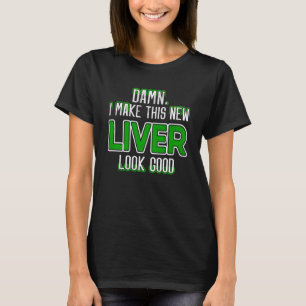 Camiseta Sobrevivente Hepática De Transplante Hepático Dest