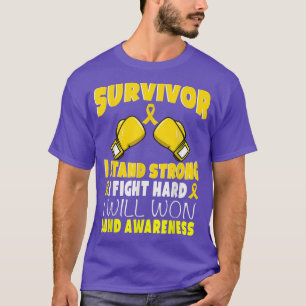 Camiseta Sobrevivente I Combatendo Consciência Adhd do Duro