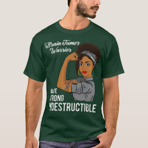 Camiseta Sobrevivente Indestrutível do Guerreiro do Cérebro