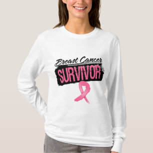 Camiseta Sobrevivente legal do cancro da mama