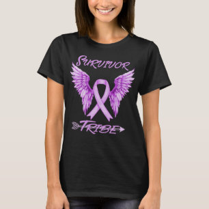 Camiseta sobrevivente leiomiosarcoma guerreiro LMS