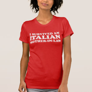 Camiseta Sobrevivente Mãe Italiana De Direito (A ESCURO)