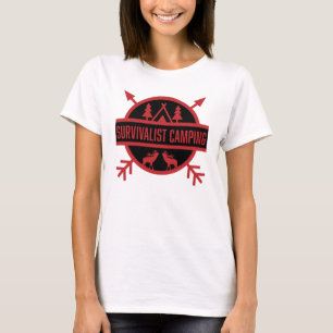 Camiseta Sobrevivente natural de Bushcraft