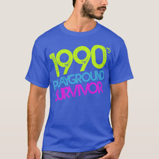 Camiseta Sobrevivente no Playground 1990