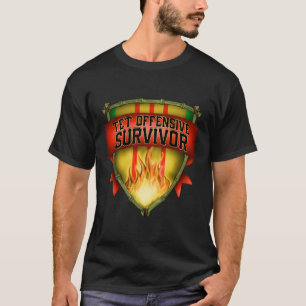Camiseta Sobrevivente Ofensiva de Tet Veterano do Vietnã