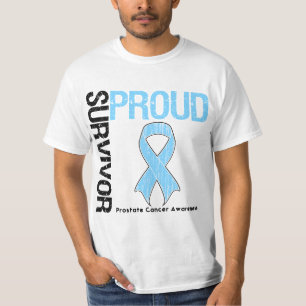 Camiseta Sobrevivente orgulhoso - cancro da próstata