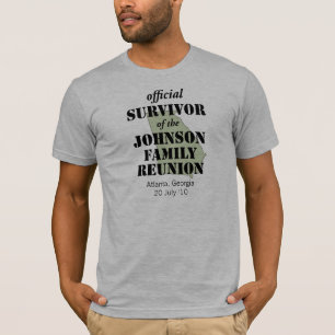 Camiseta Sobrevivente Sindical Oficial da Família - Georgia