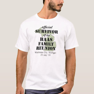 Camiseta Sobrevivente Sindical Oficial da Família - Michiga