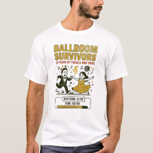 CAMISETA SOBREVIVENTES DE BALÃO - 10 ANOS