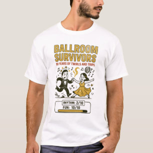 CAMISETA SOBREVIVENTES DE BALÃO - 10 ANOS