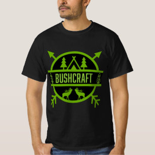 Camiseta sobreviventes de bosque