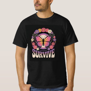 Camiseta Sobreviver Borboleta