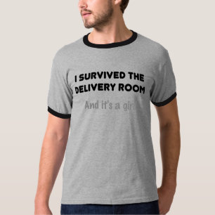 Camiseta Sobreviveu seu a uma menina