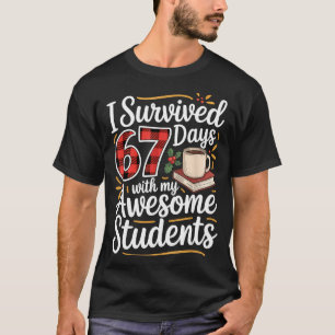 Camiseta Sobrevivi 67 Dias Com Meu Professor Estagiário Inc