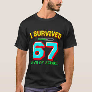 Camiseta Sobrevivi 67 Dias De Meninos Da Escola Seis Sete M