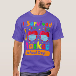 Camiseta Sobrevivi a 100 dias de escola mascarados 13