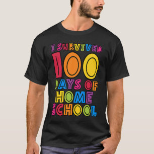 Camiseta Sobrevivi a 100 dias de Professores do Colégio Dom